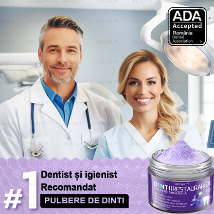 XRLXRL™ Praf Mineral pentru Restaurarea Dentară - Recomandat de ADA (🦷Reducere limitată, mai rămân 30 de minute🦷)